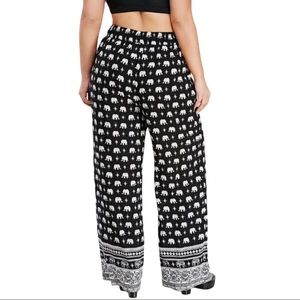 Forever 21 Flowy Boho Elephant Pants